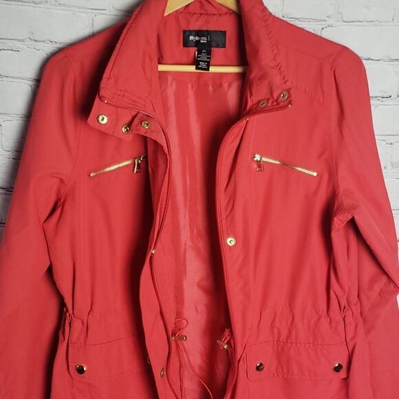 Style and Company Red Jacket - Picture 7 of 9